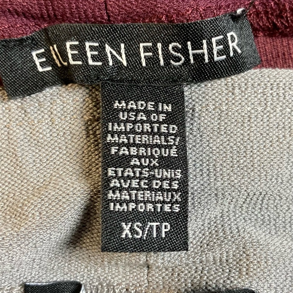 Eileen Fisher Women's Washable Crepe Pants in‎ Grey - Picture 2 of 9